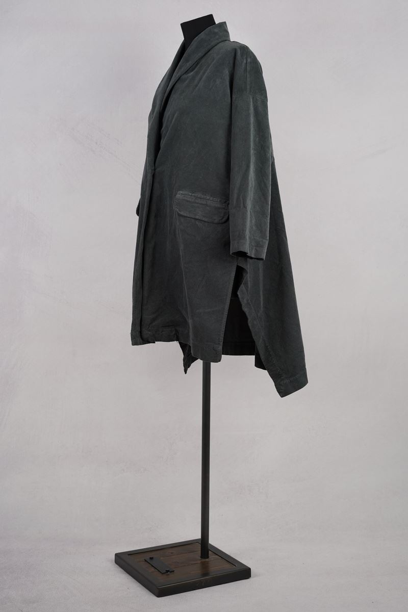 wendy trendy veste 110840 grsi fonce abby maud profil pied