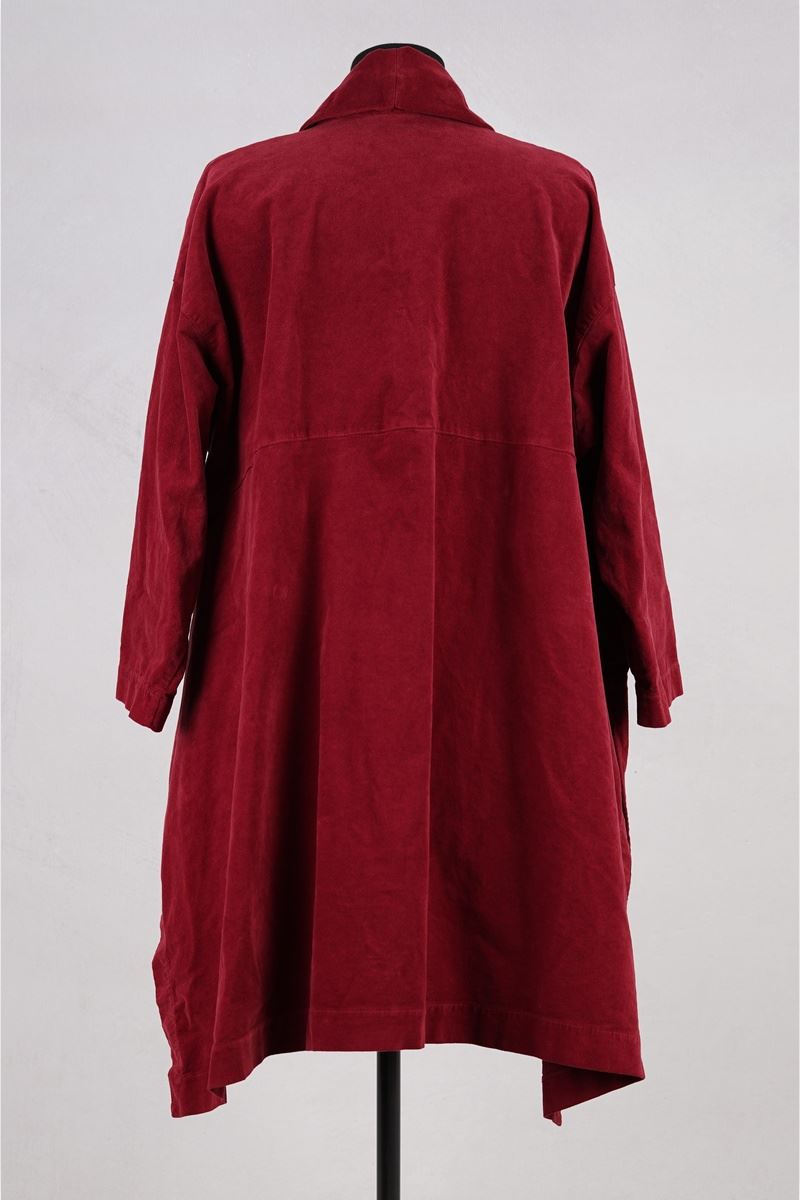 wendy trendy veste 110840 rouge abby maud dos