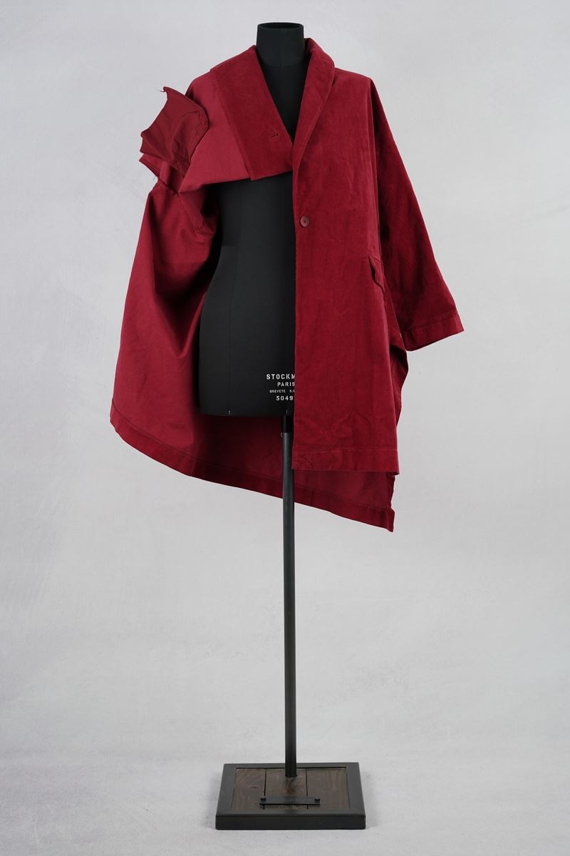 wendy trendy veste 110840 rouge abby maud face doublure pied