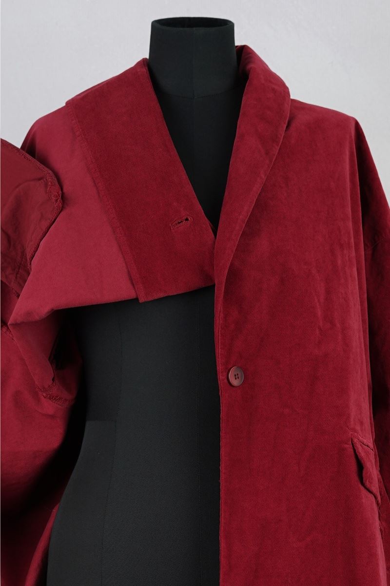 wendy trendy veste 110840 rouge abby maud face doublure zoom