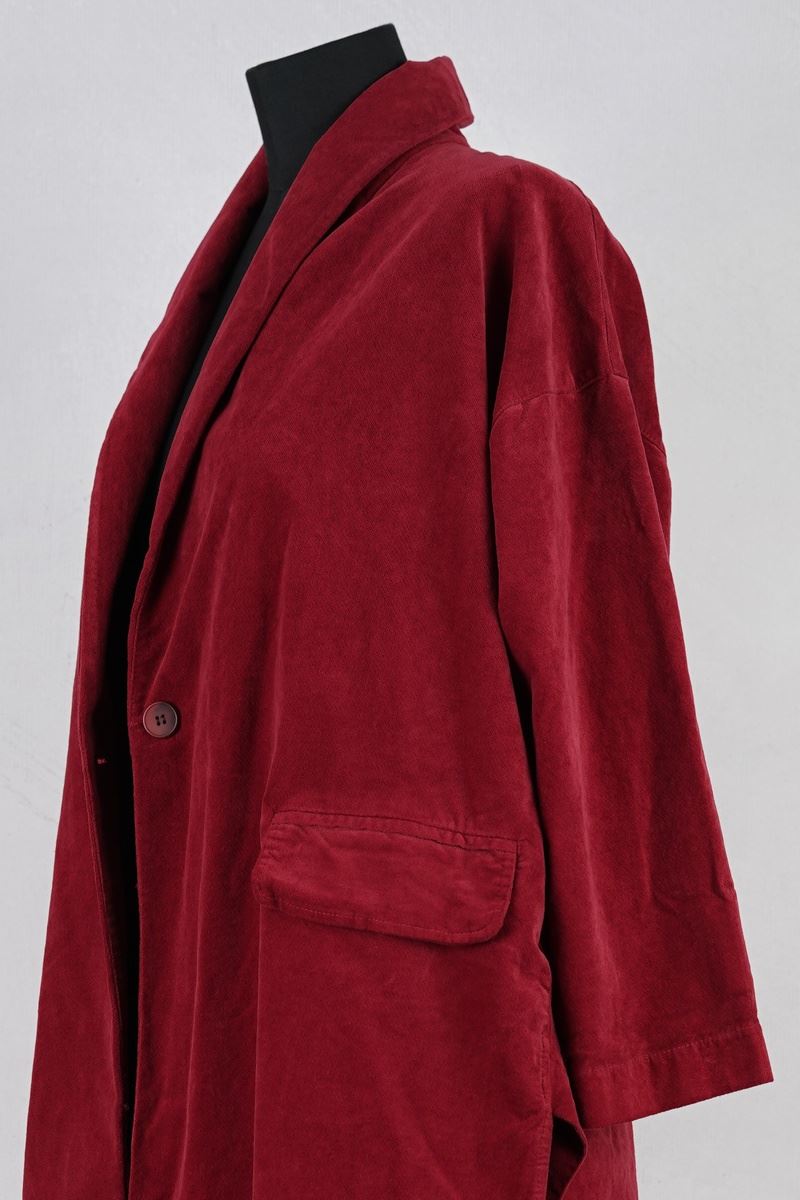 wendy trendy veste 110840 rouge abby maud profil haut