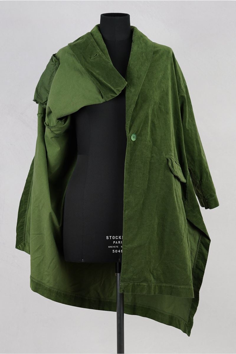 wendy trendy veste 110840 vert milaire abby maud face doublure