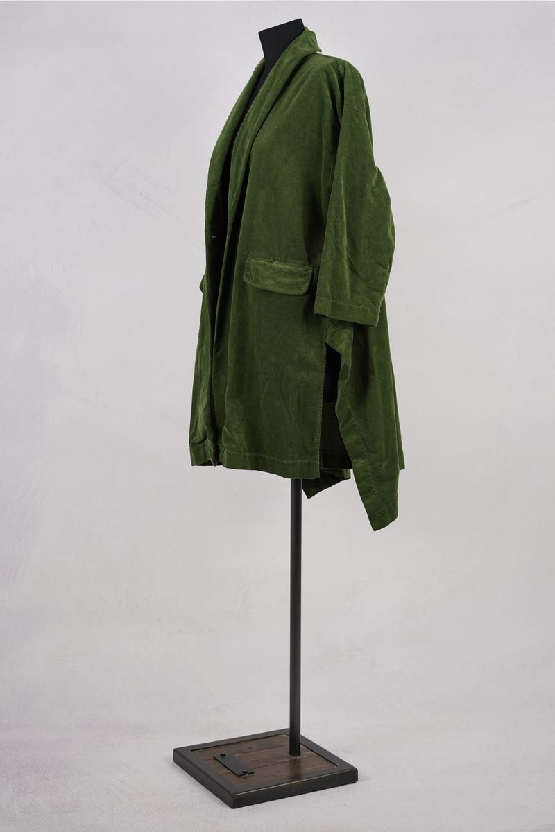 wendy trendy veste 110840 vert militaire abby maud profil pied