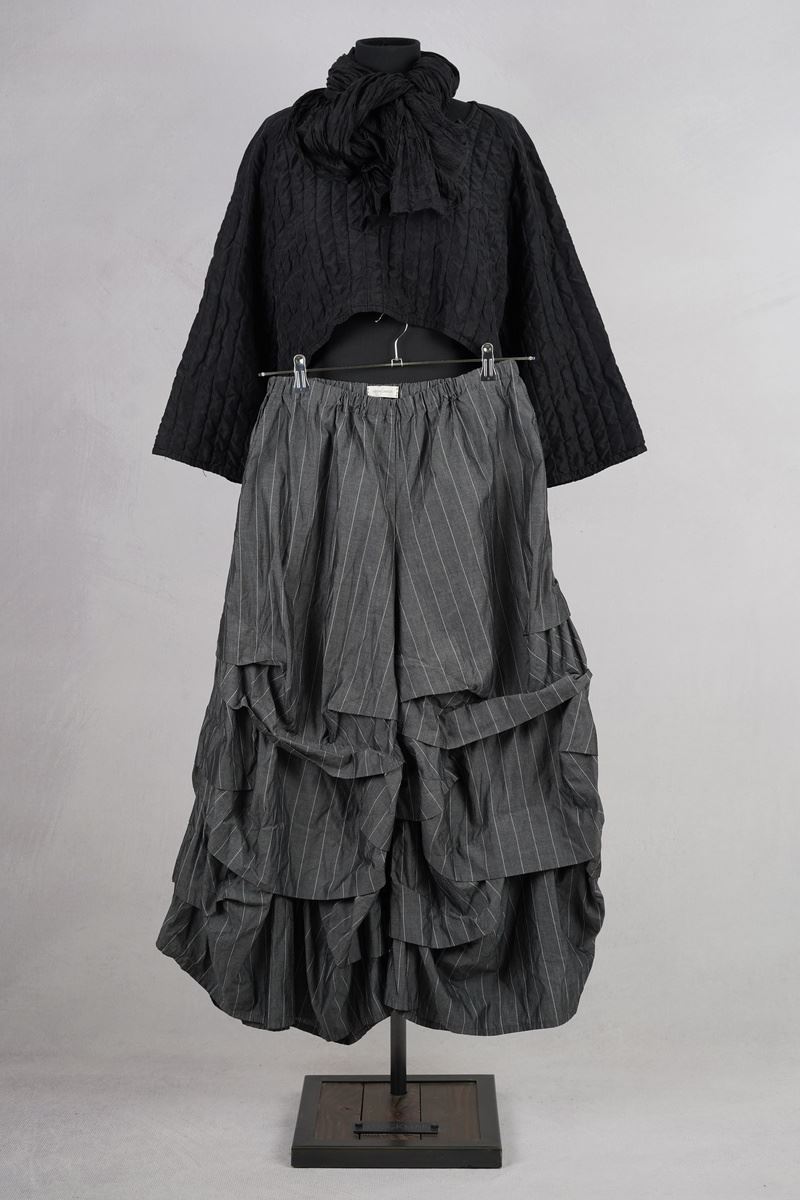 krista larson designs pantalon stormy pants broadcloth ash striped abby maud face pied