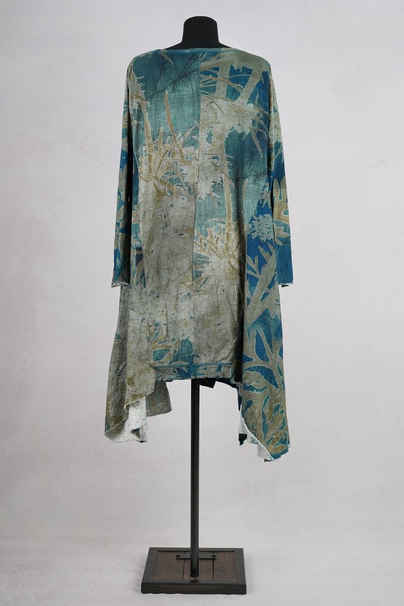 krista larson designs robe long ballet dress eucalyptus queen abby maud dos pied