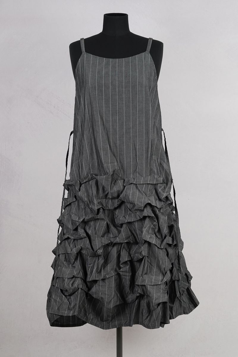 krista larson designs robe long tunnel slip broadcloth ash striped abby maud face