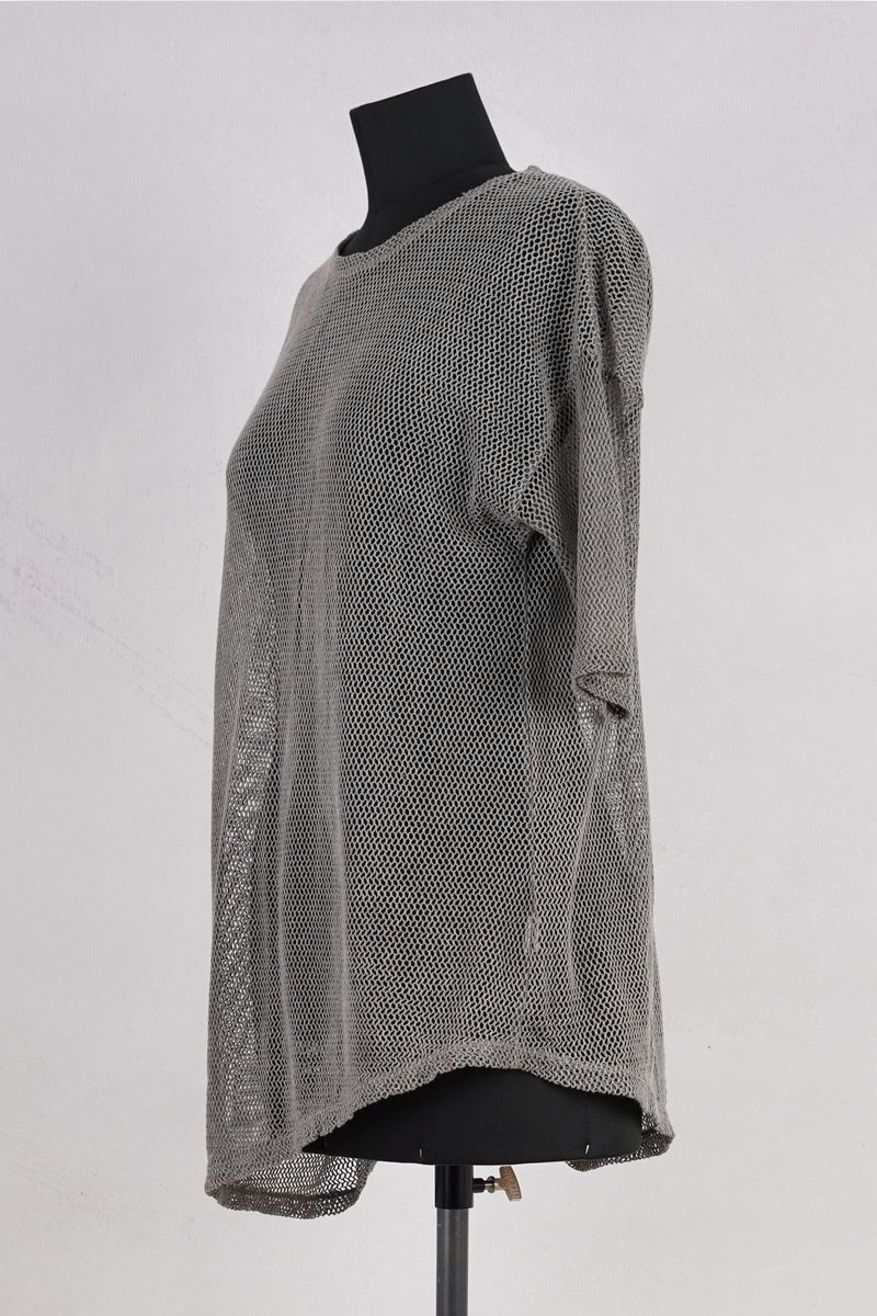 krista larson designs tee shirt long fishnet tee shirt ash abby maud profil