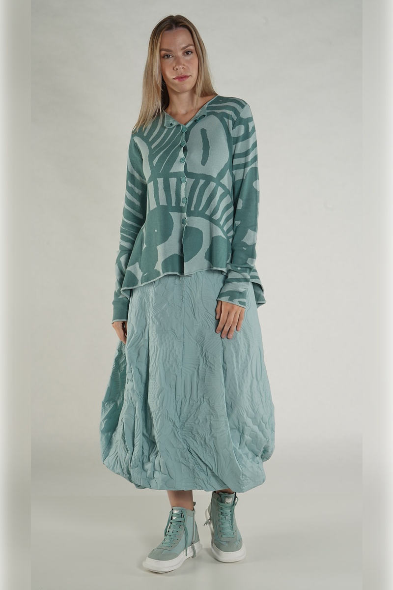 rundholz black label cardigan 1263417104 grass jacquard abby maud face