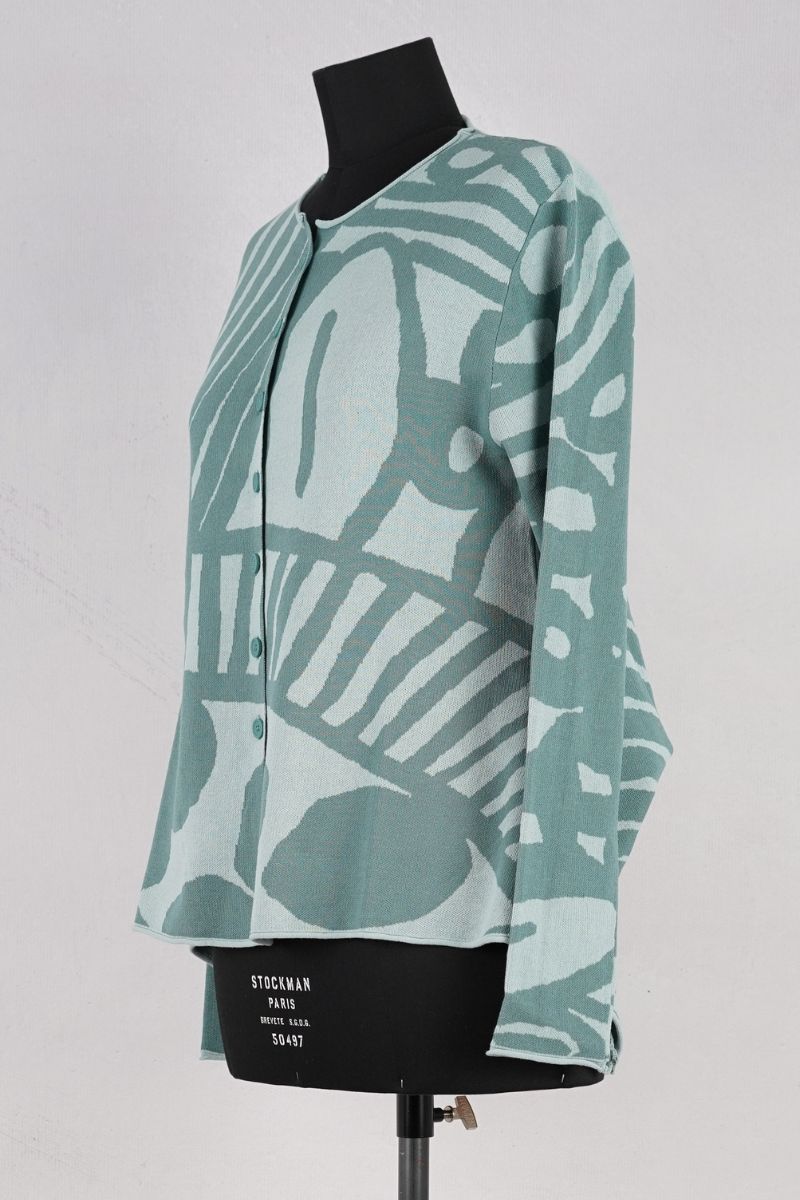 rundholz black label cardigan 1263417104 grass jacquard abby maud profil