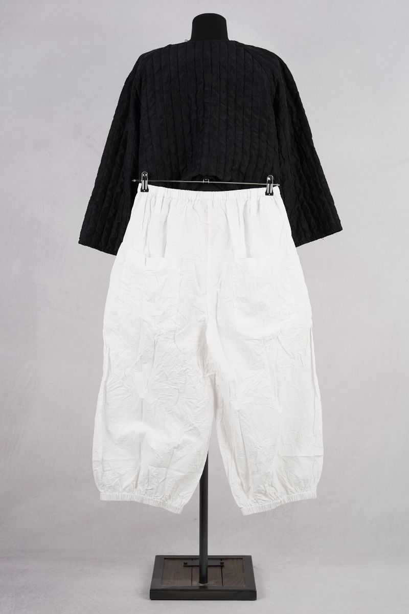 ewa i walla bess pantalon 11436 white abby maud dos pied