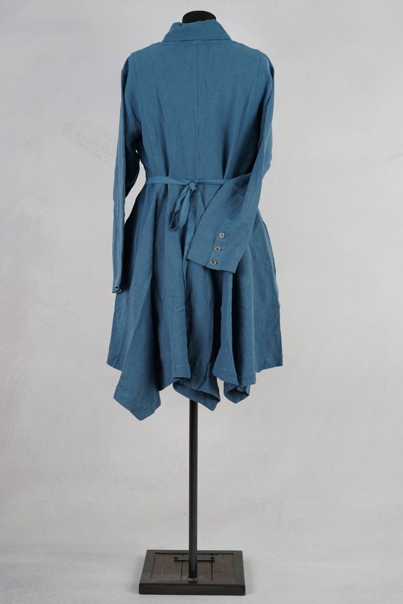 ewa i walla bonnibel manteau 66782 blue abby maud dos lien manche pied