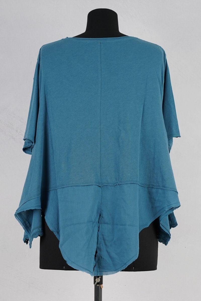 ewa-i-walla-junia-tee-shirt-44205-blue-abby-maud-dos ewa i walla junia tee shirt 44205 blue abby maud dos