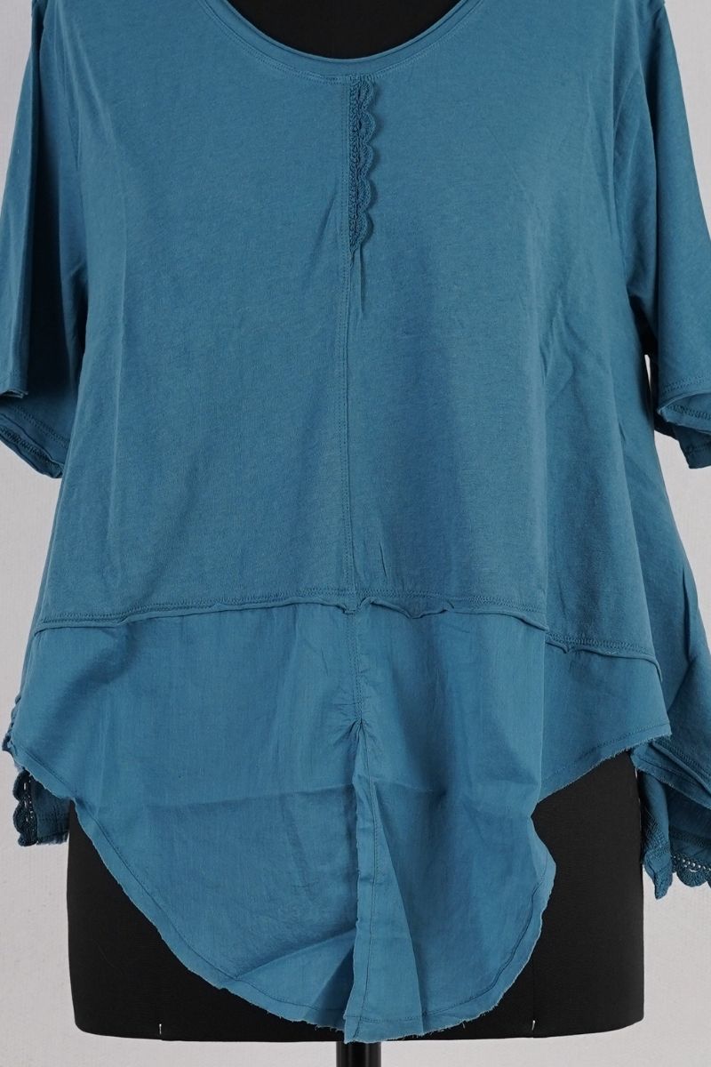 ewa-i-walla-junia-tee-shirt-44205-blue-abby-maud-face-bas ewa i walla junia tee shirt 44205 blue abby maud face bas