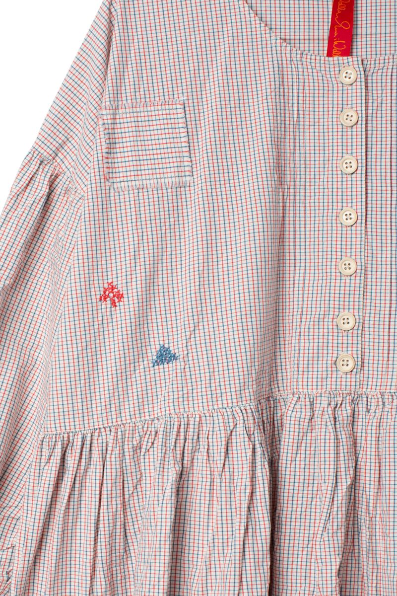 ewa i walla pearl tunique 44199 checked abby maud manche