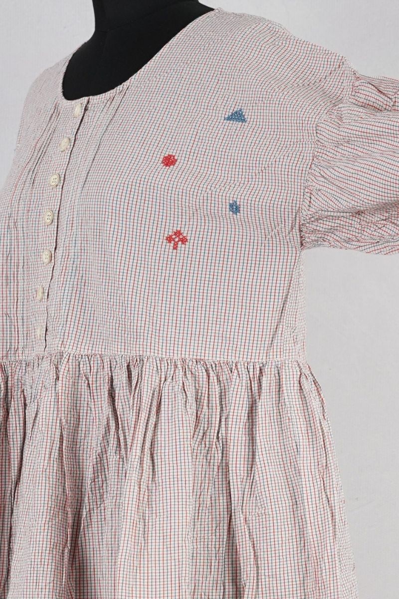 ewa-i-walla-pearl-tunique-44199-checked-abby-maud-profil-details-zoom ewa i walla pearl tunique 44199 checked abby maud profil details zoom