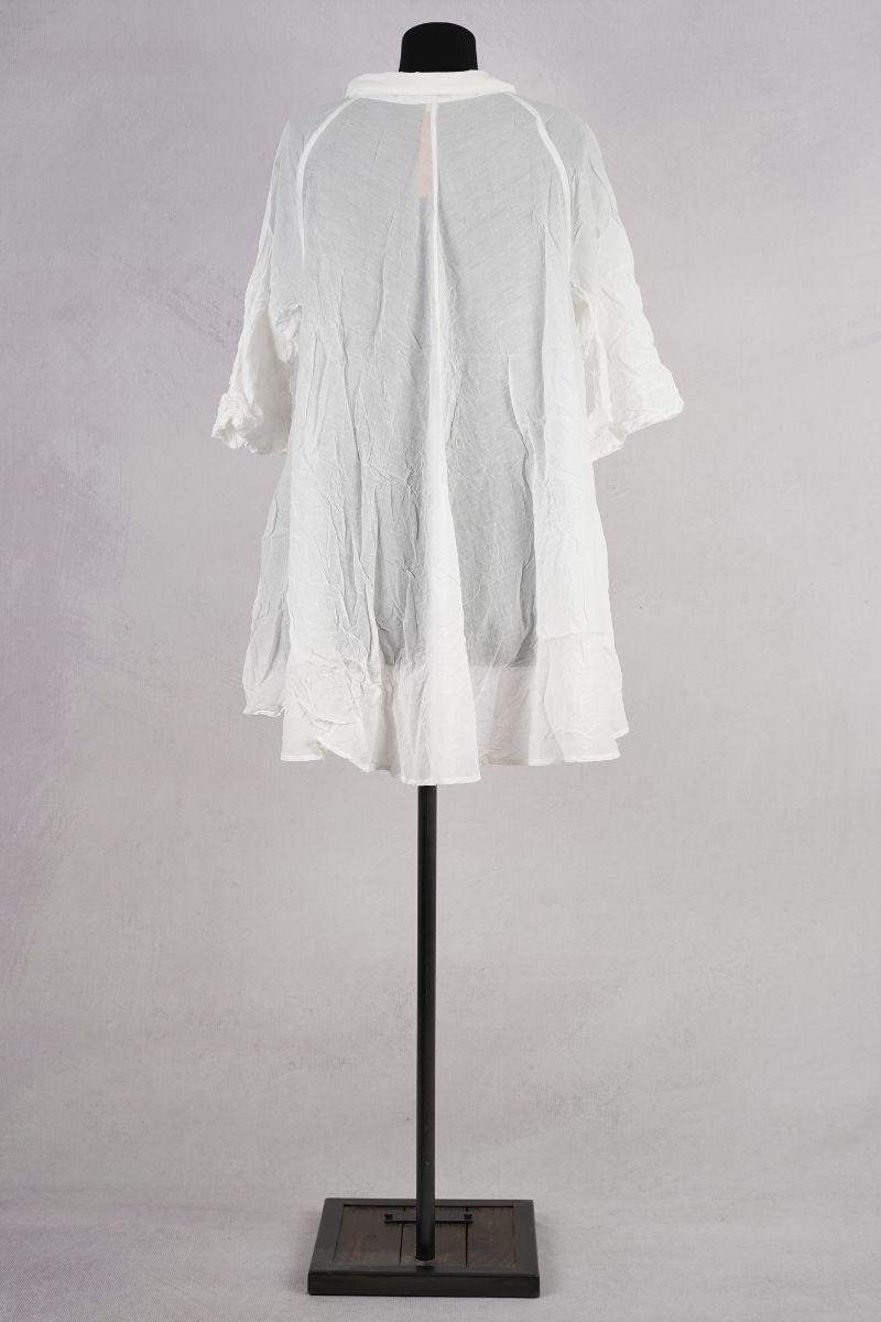 ewa i walla tuvali blouse 44190 white abby maud dos pied