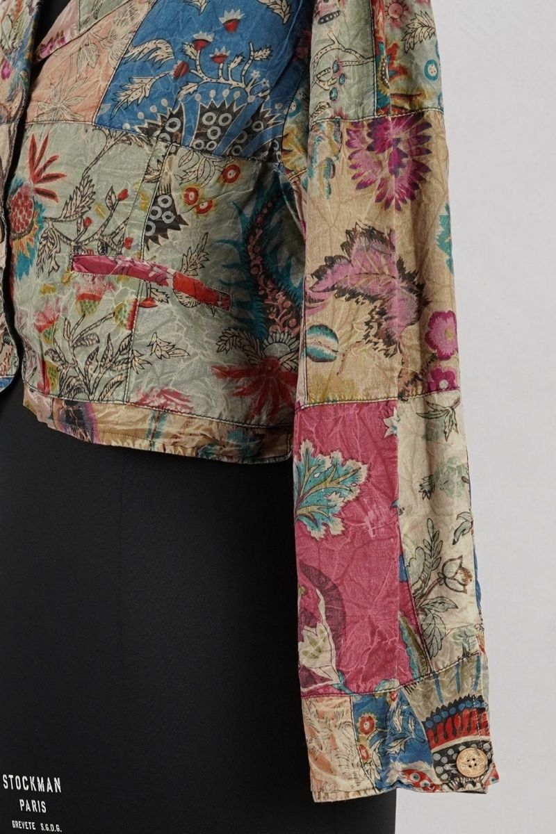 jls veste tara blue abby maud profil manche