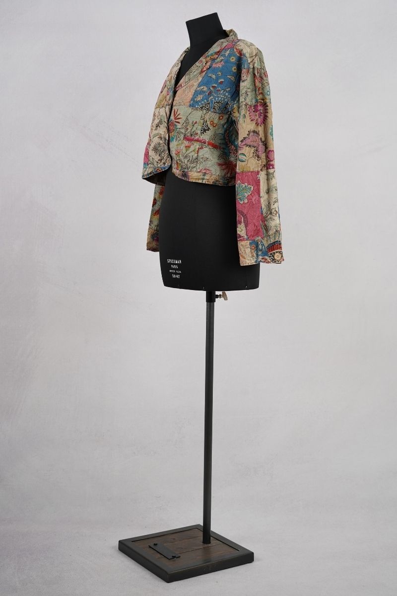 jls veste tara blue abby maud profil pied