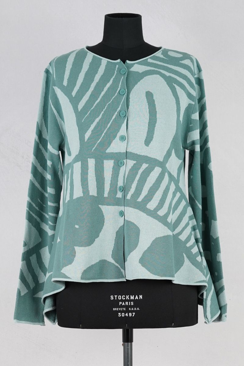 rundholz black label cardigan 1263417104 grass jacquard abby maud face