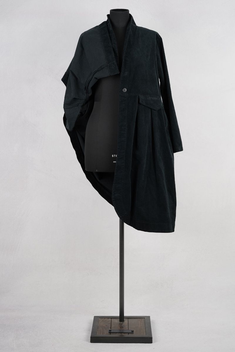 wendy trendy manteau 217912 noir abby maud face doublure pied