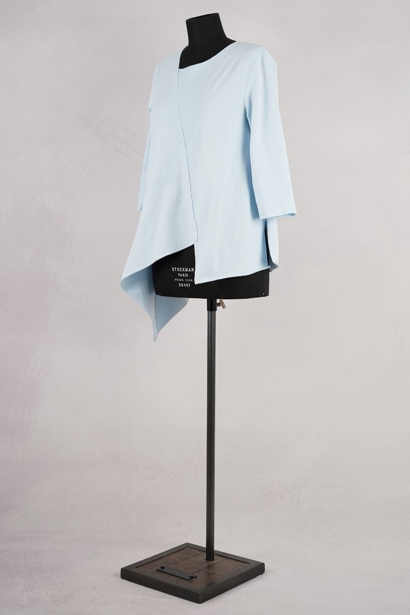 wendy trendy tunique 223727 bleu ciel abby maud profil pied