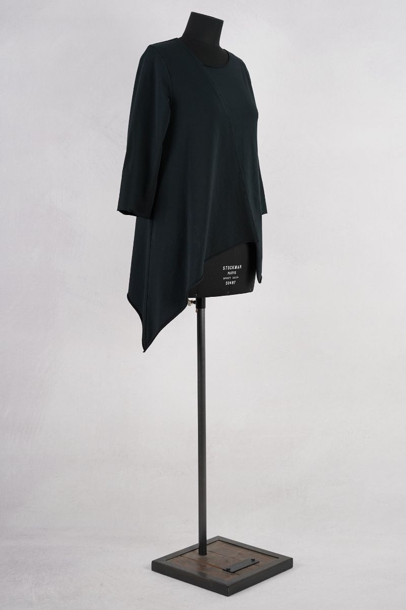 wendy trendy tunique 223727 noir abby maud profil pied 1