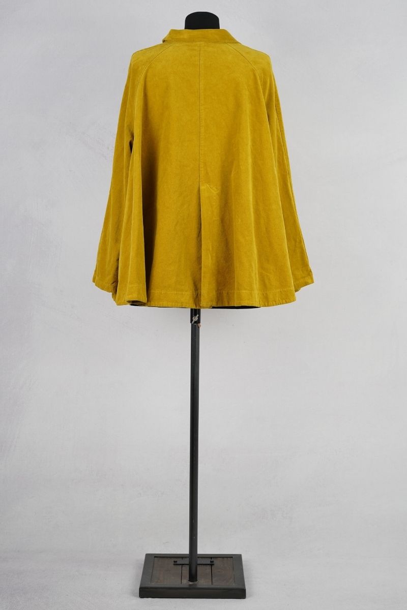 wendy trendy veste 218005 moutarde abby maud dos pied