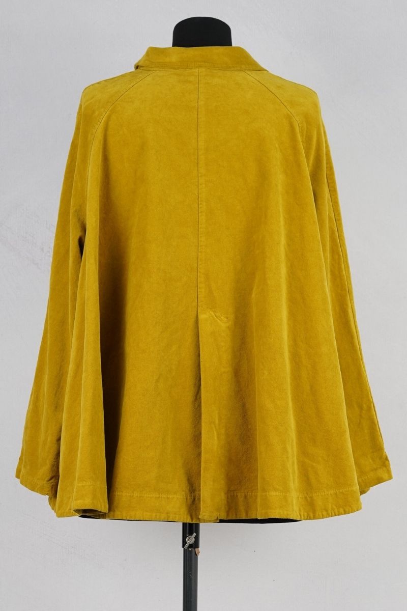 wendy trendy veste 218005 moutarde abby maud dos