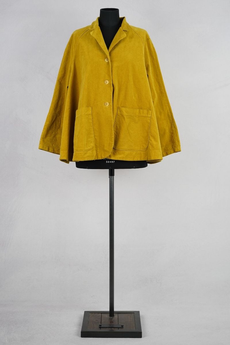 wendy trendy veste 218005 moutarde abby maud face pied