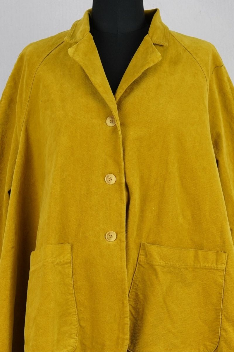 wendy trendy veste 218005 moutarde abby maud face zoom