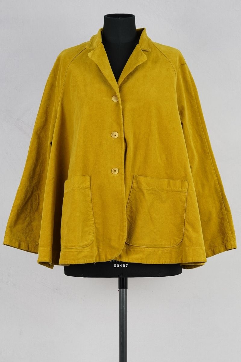 wendy trendy veste 218005 moutarde abby maud face