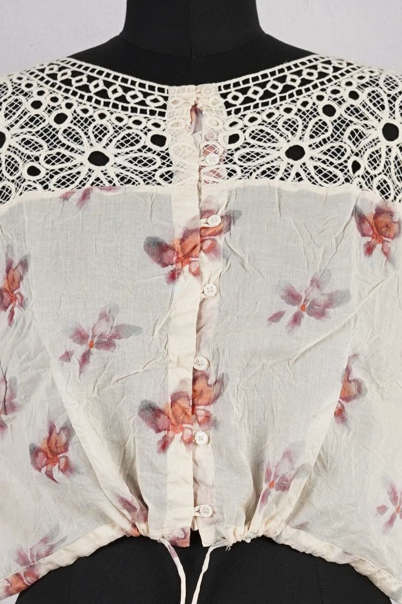 ewa i walla lula blouse 44202 flower abby maud face zoom 1