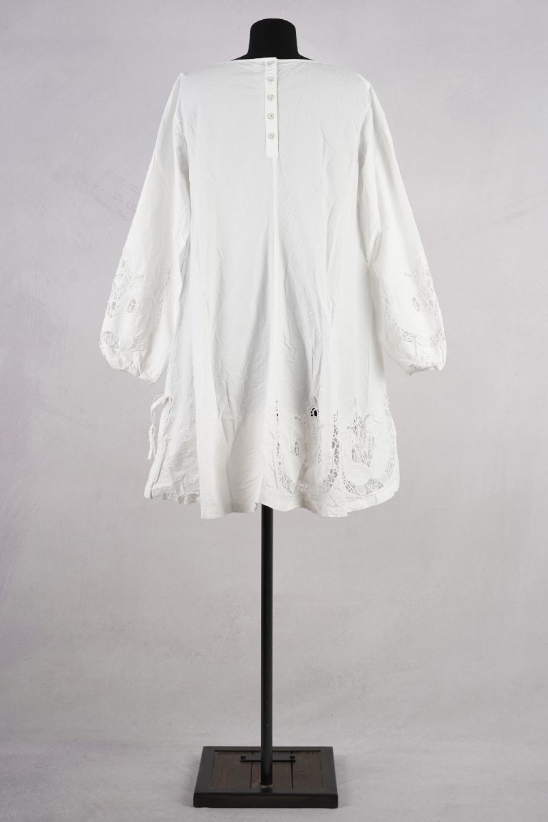 ewa i walla soli blouse 44192 white abby maud dos pied