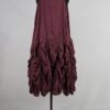 krista larson designs low rouched slip garnet enzyme abby maud dos pied