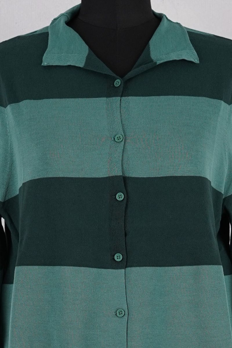 rundholz black label cardigan 1263337102 grass tree stripe abby maud face zoom