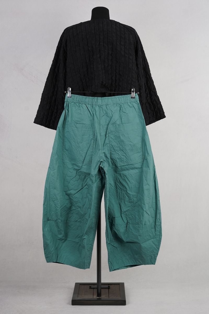 rundholz black label pantalon 1263420104 grass poplin dos pied