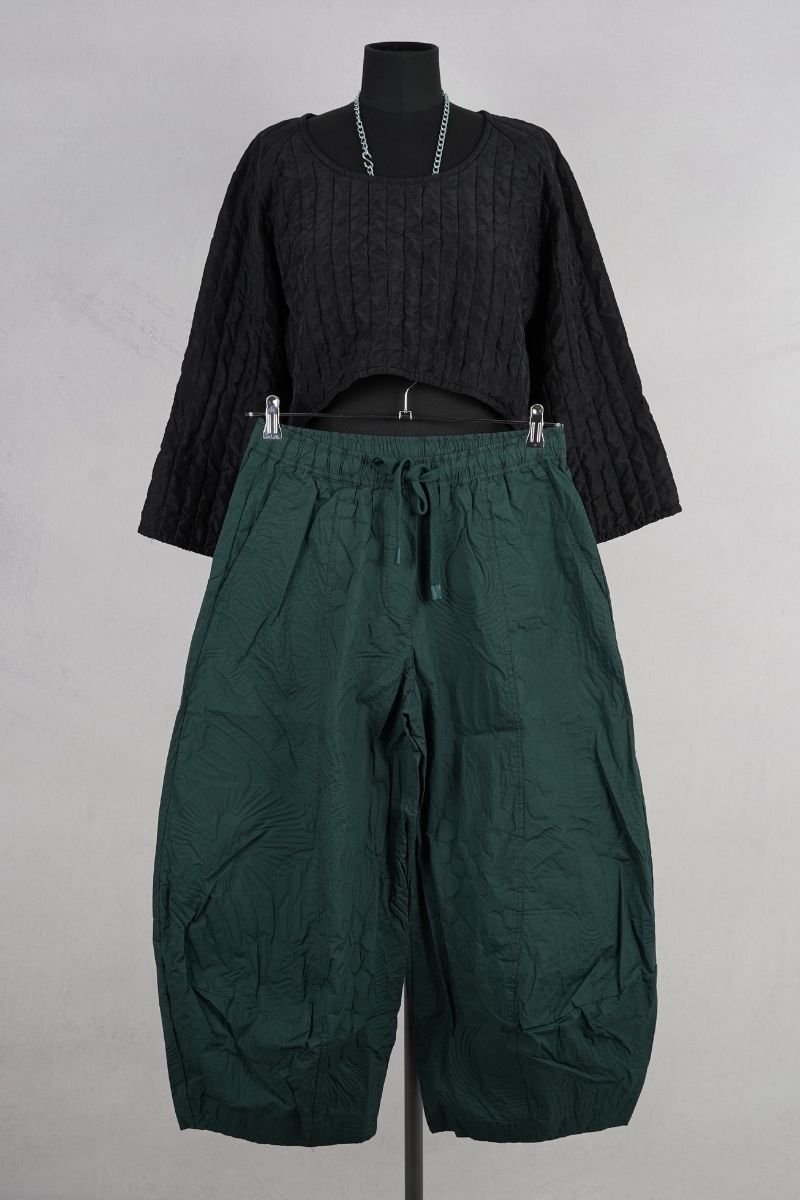 rundholz black label pantalon 1263420104 tree poplin face