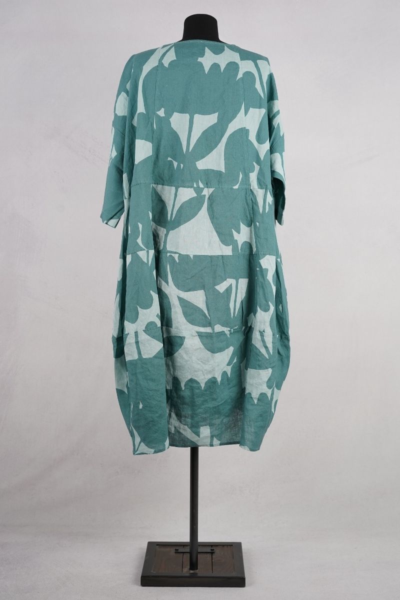 rundholz black label robe 1263550905 grass print abby maud dos pied