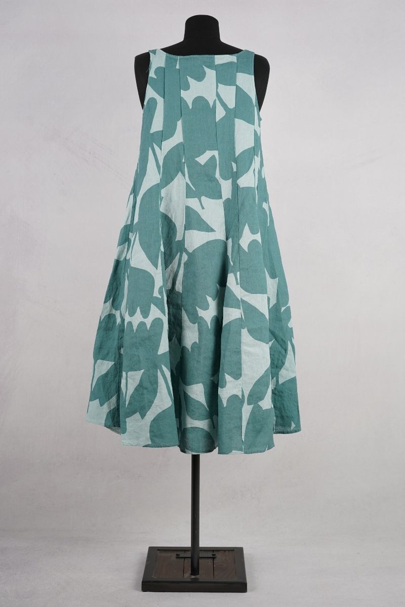 rundholz black label robe 1263550907 grass print abby maud dos pied