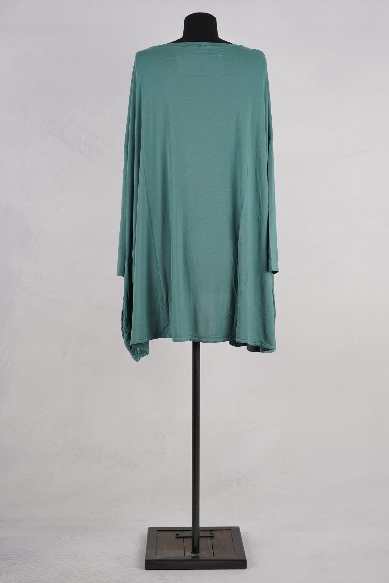 rundholz black label tee shirt 1263320503 grass abby maud dos pied