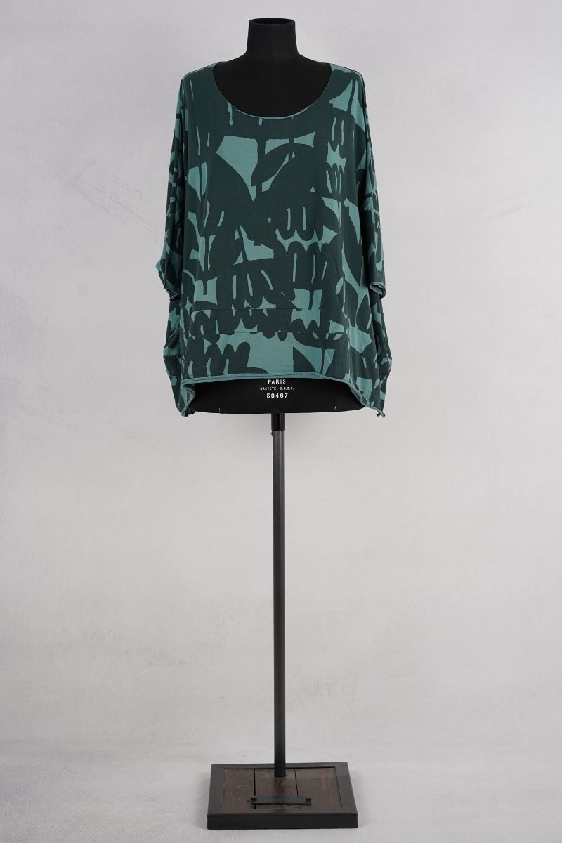 rundholz black label tee shirt 1263470511 tree print abby maud face pied