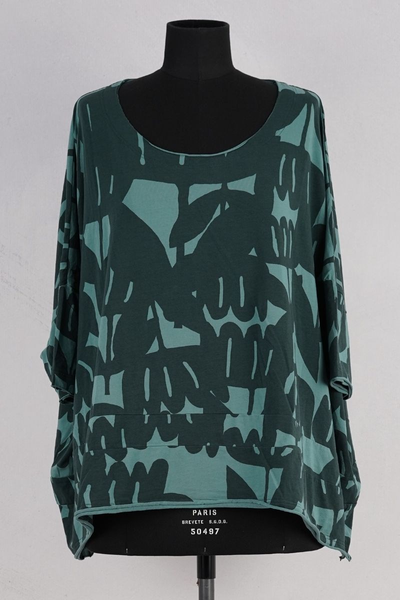 rundholz black label tee shirt 1263470511 tree print abby maud face