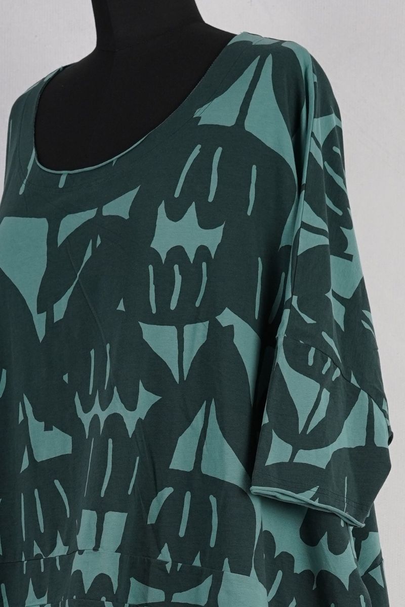 rundholz black label tee shirt 1263470511 tree print abby maud profil manche