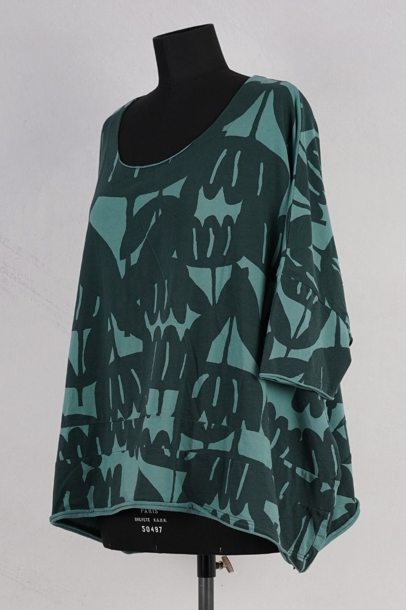 rundholz black label tee shirt 1263470511 tree print abby maud profil