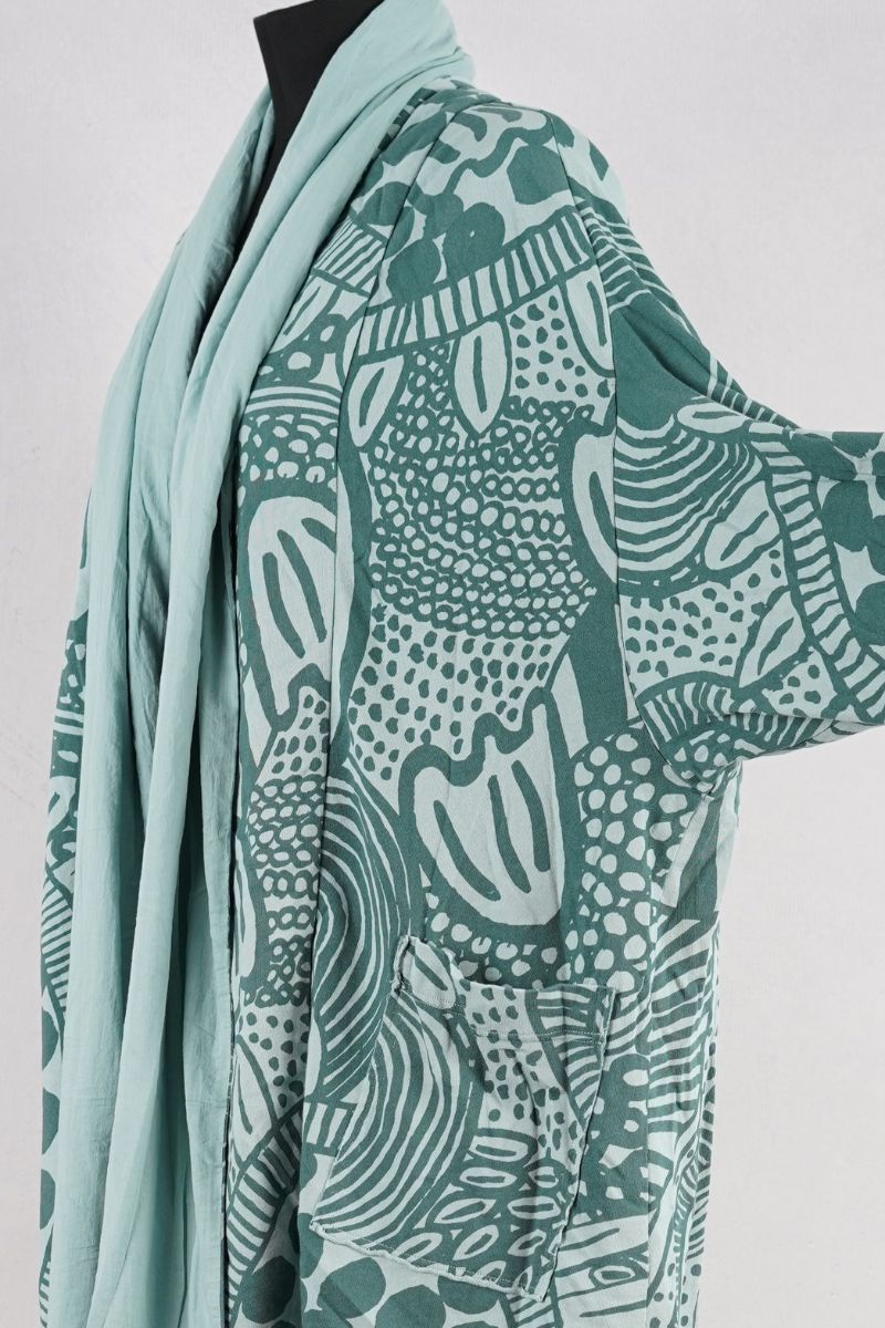 rundholz-black-label-veste-1263291110-grass-print-abby-maud-profil-manche-zoom rundholz black label veste 1263291110 grass print abby maud profil manche zoom