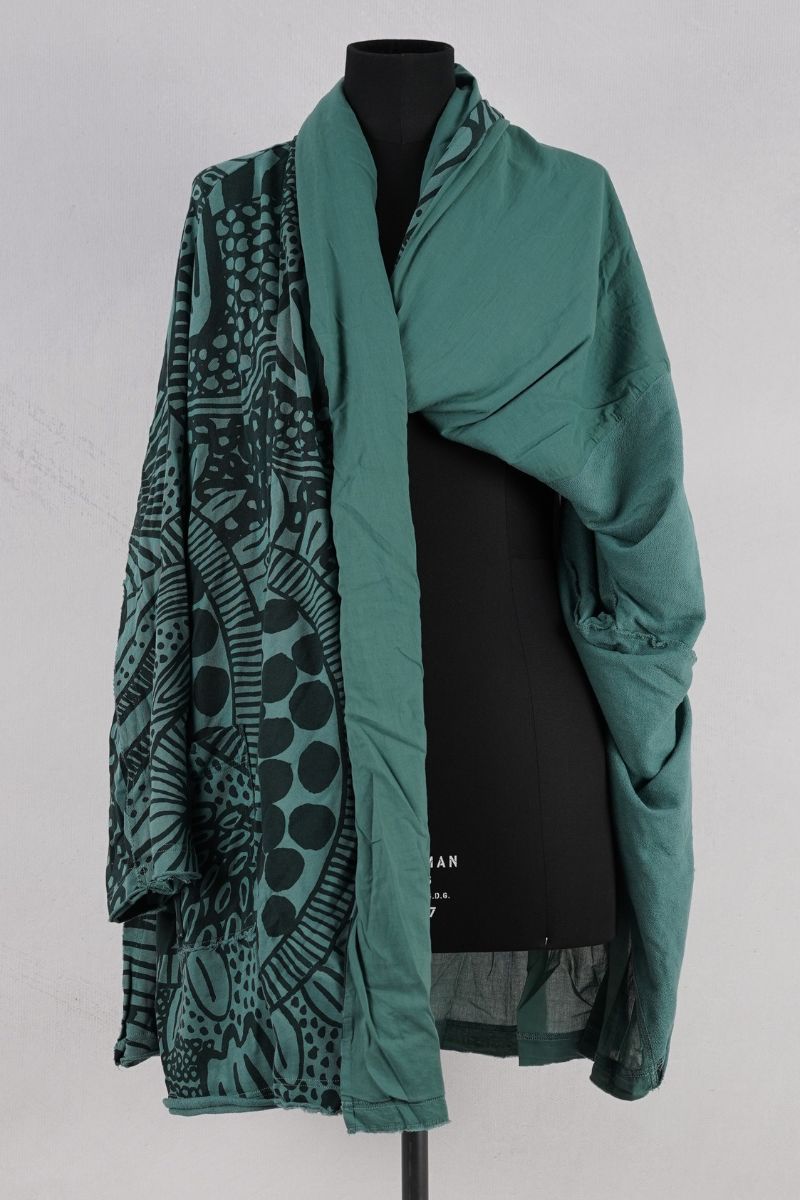 rundholz black label veste 1263291110 tree print abby maud face doublure