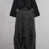 dogstar ember tuck pants black abby maud face pied