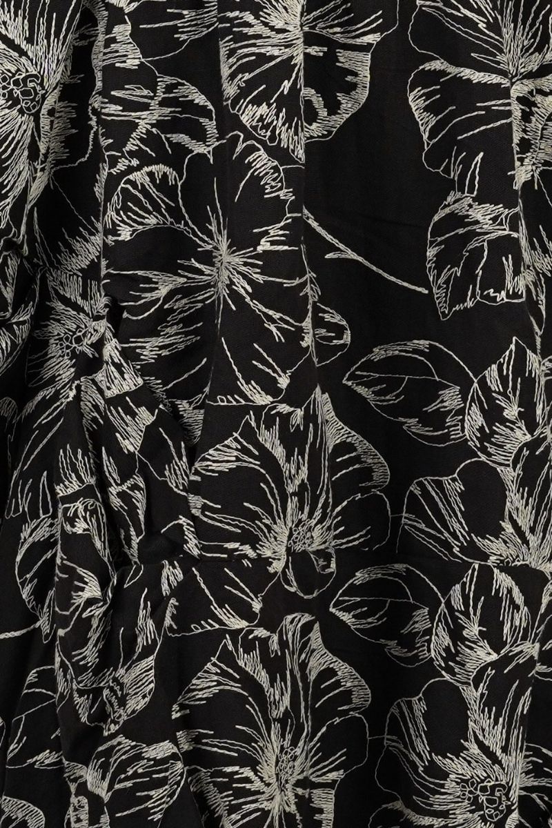 dogstar sazanka balloon skirt black abby maud face tissu