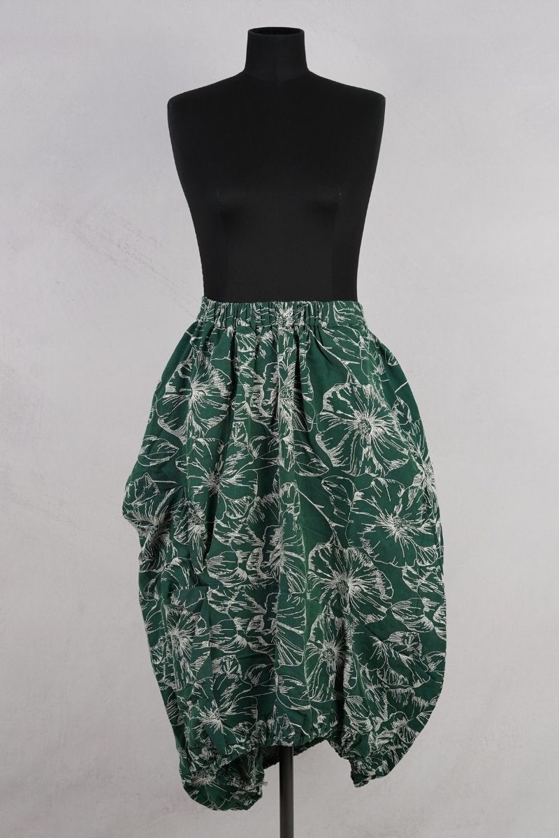 dogstar sazanka balloon skirt sage abby maud face