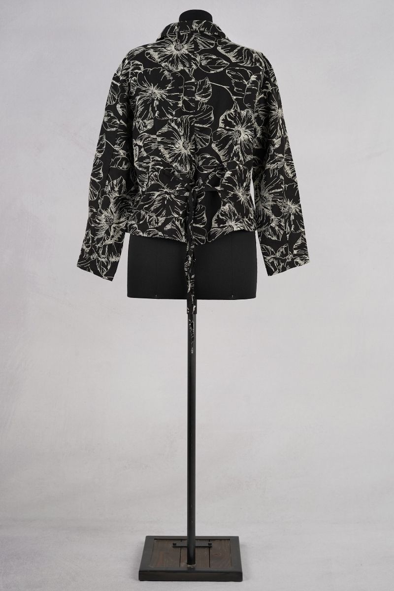 dogstar sazanka jacket black abby maud dos 1 pied